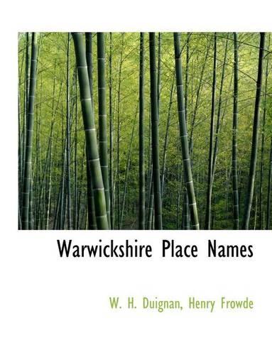 Warwickshire Place Names