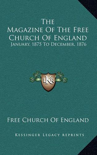 The Magazine of the Free Church of England