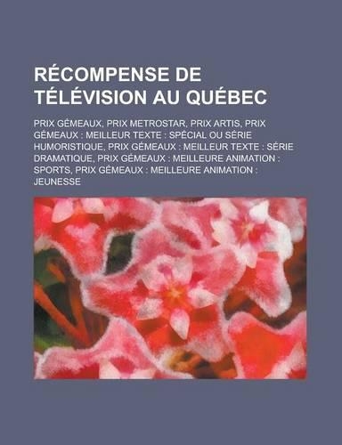Recompense de Television Au Quebec