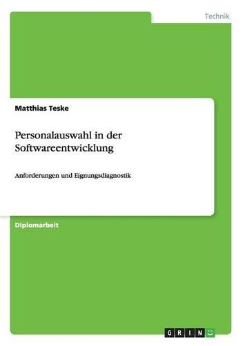 Personalauswahl in der Softwareentwicklung