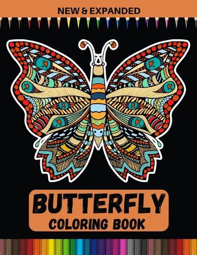 Butterfly Coloring Book (New & Expanded)