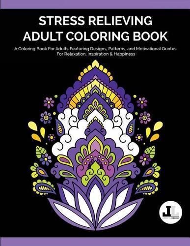 Stress Relieving Adult Coloring Book