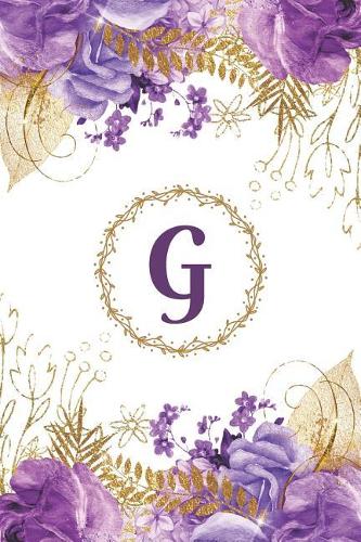 Plan on It Undated 12 Month Weekly Calendar Planner - Personalized Letter G