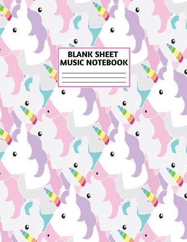 Blank Sheet Music Notebook