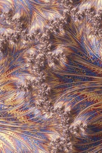 Fantastic Fractal Journal 26: Take Notes, Write Down Memories in this 150 Page Lined Journal