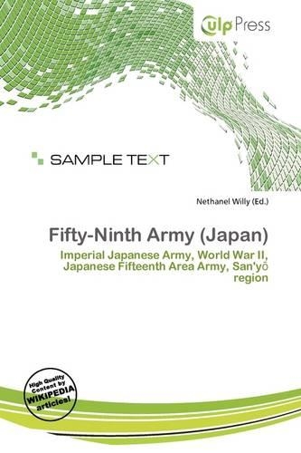 Fifty-Ninth Army (Japan)
