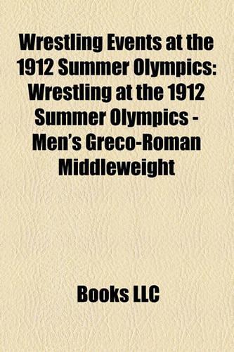 Wrestling Events at the 1912 Summer Olympics