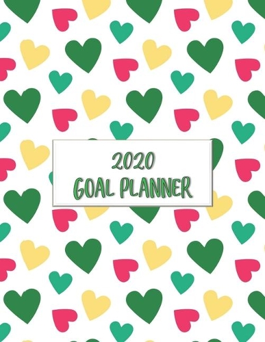2020 Goal Planner: 2020 goal planner and organizer to track your monthly, quarterly, and yearly personal, financial, fitness, spiritual, travel, and life goals! Beauti