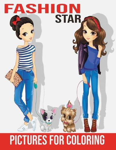 Fashion Star Pictures for Coloring