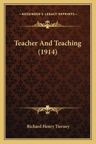 Teacher And Teaching (1914)