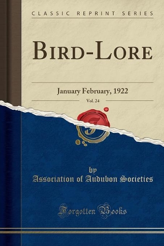 Bird-Lore, Vol. 24