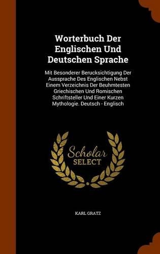 Worterbuch Der Englischen Und Deutschen Sprache