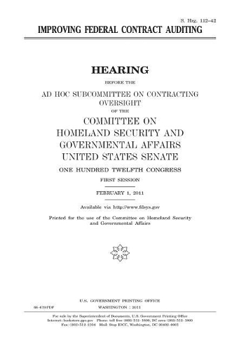 Improving Federal Contract Auditing