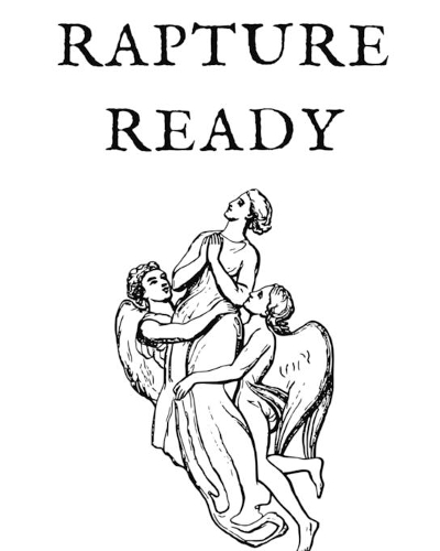 Rapture Ready: Born To Be Raptured, 200 Pages, Blank Journal, Evangelist, Evangelism, Harpazo, Rapture (Large, 8 x 10 in.)(Christian Living, Journal, Composition Notebook)