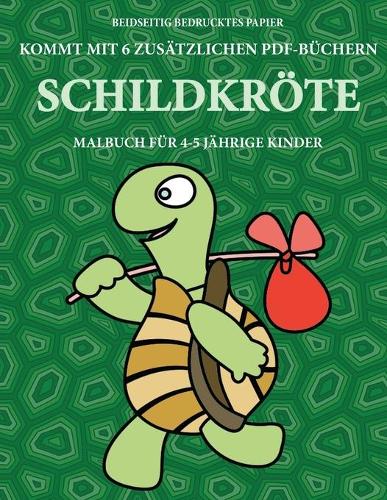 Malbuch für 4-5 jährige Kinder (Schildkröte)