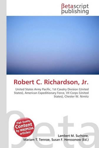Robert C. Richardson, JR.