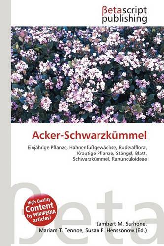 Acker-Schwarzkummel