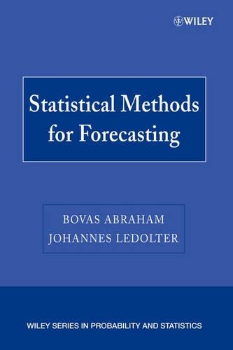 Statistical Methods for Forecasting: (Wiley Series in Probability and Statistics)