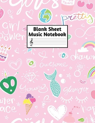 Blank Sheet Music Notebook