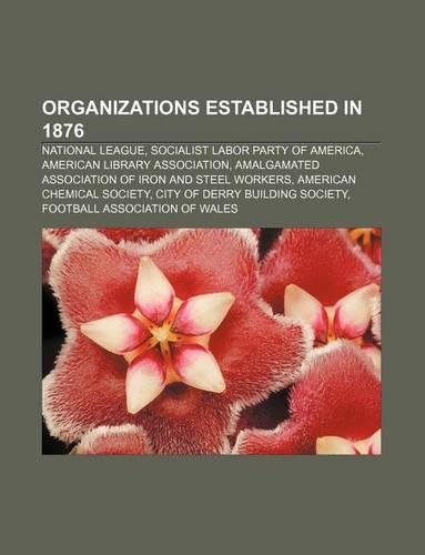 Organizations Established in 1876