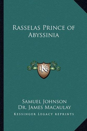 Rasselas Prince of Abyssinia: (English)