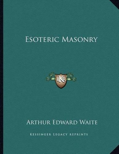 Esoteric Masonry