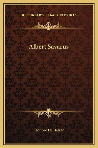 Albert Savarus