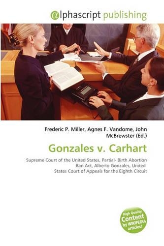 Gonzales V. Carhart