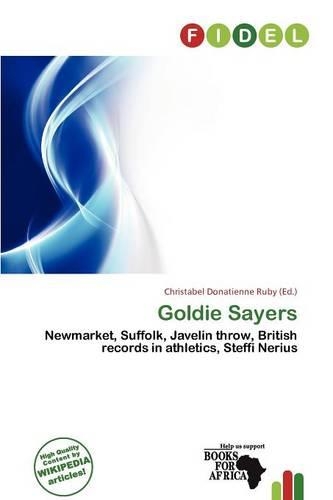 Goldie Sayers: (English)