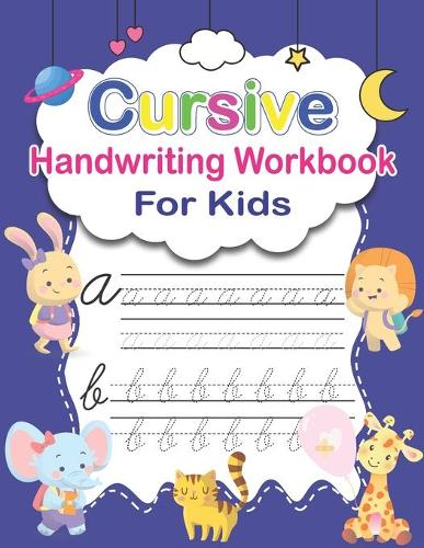Cursive Handwriting Workbook For Kids