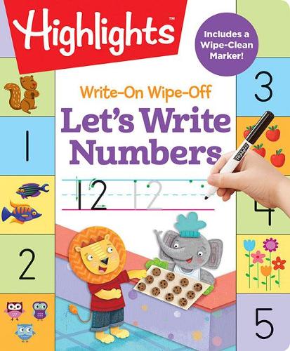 Write-on Wipe-Off: Let's Write Numbers