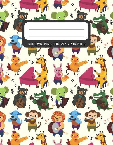 Song Writing Journal for Kids
