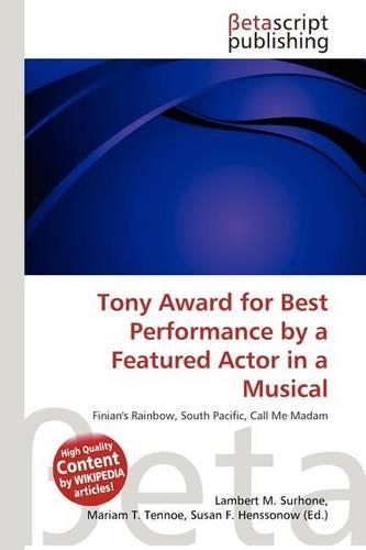 Tony Award for Best Performance by a Featured Actor in a Musical: (English)