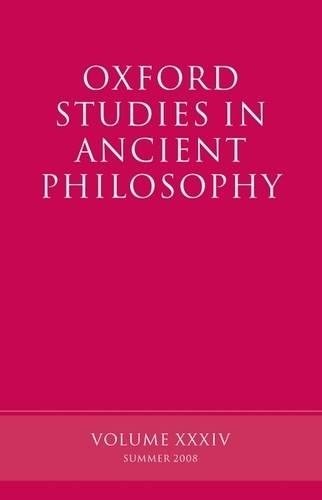Oxford Studies in Ancient Philosophy