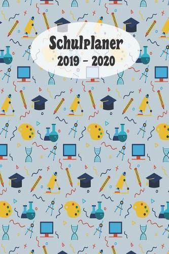 Schulplaner 2019 - 2020: Dreieck Geometrie Mädchen das hausaufgabenheft 2019 - 2020 für das neue schuljahr; mit kalender, stundenplan für jedes semester, wochenplaner, konta