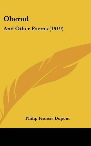 Oberod: And Other Poems (1919)