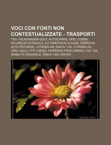 Voci Con Fonti Non Contestualizzate - Trasporti