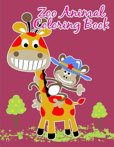 Zoo Animal Coloring Book