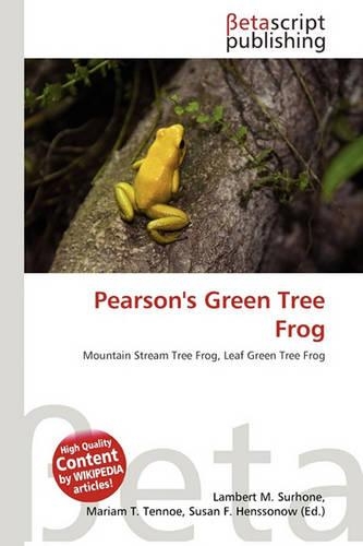 Pearson's Green Tree Frog: (English)