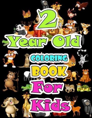2 year old Animals Coloring Book for kids