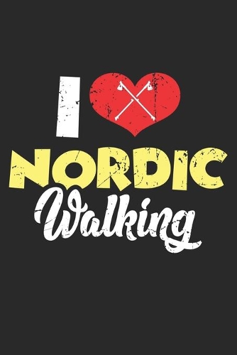 Nordic Walking: Outdoor-Sport Notizbuch liniert DIN A5 - 120 Seiten für Notizen, Zeichnungen, Formeln - Organizer Schreibheft Planer Tagebuch