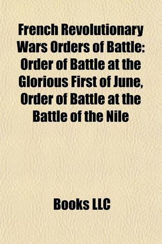 French Revolutionary Wars Orders of Battle