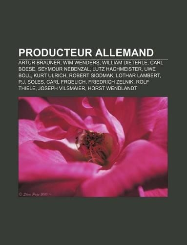 Producteur Allemand