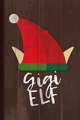 Gigi Elf Christmas Journal Notebook
