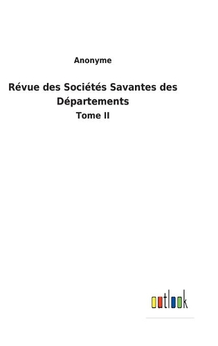 Révue des Sociétés Savantes des Départements