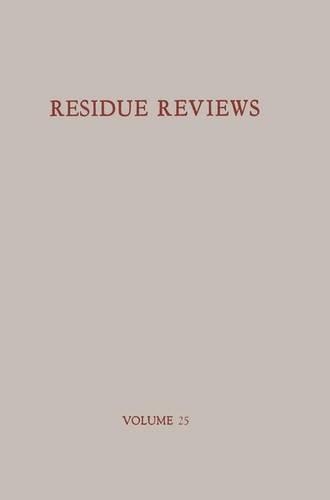 Reviews of Environmental Contamination and Toxicology 25