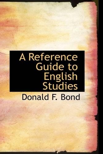 A Reference Guide to English Studies: (English)