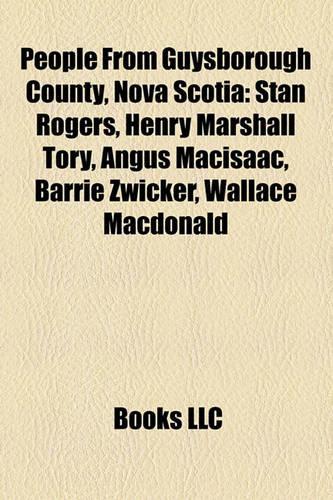 People from Guysborough County, Nova Scotia