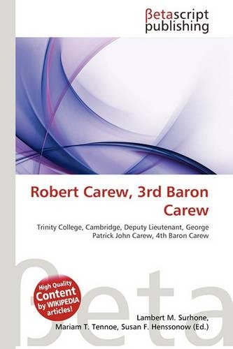 Robert Carew, 3rd Baron Carew