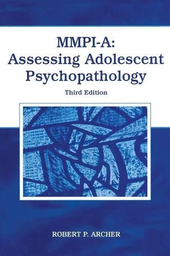MMPI-A: Assessing Adolescent Psychopathology